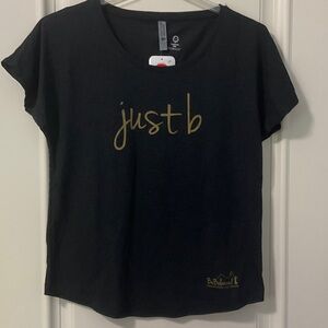 Just B Next Level Apparel Black SS Tee L